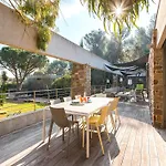 Ubuntu, D'architecte, Classée 5 étoiles, Vue Mer, à 250m, Tennis * Bormes-les-Mimosas