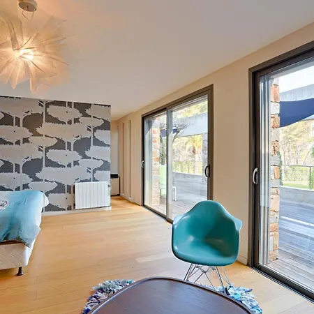 Willa Ubuntu, D'architecte, Classee 5 Etoiles, Vue Mer, A 250m, Tennis Bormes-les-Mimosas
