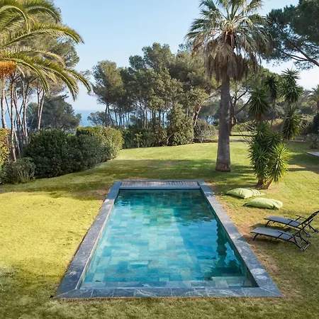 Willa Ubuntu, D'architecte, Classee 5 Etoiles, Vue Mer, A 250m, Tennis Bormes-les-Mimosas
