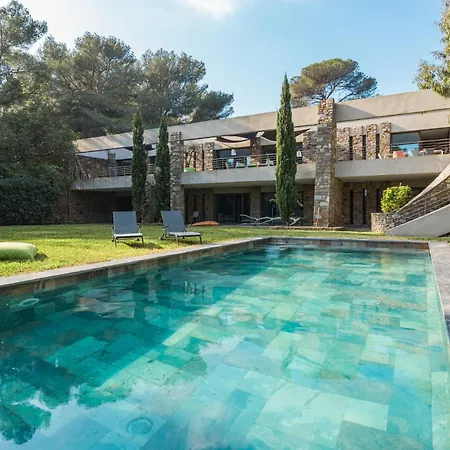 Ubuntu, D'architecte, Classee 5 Etoiles, Vue Mer, A 250m, Tennis * Bormes-les-Mimosas